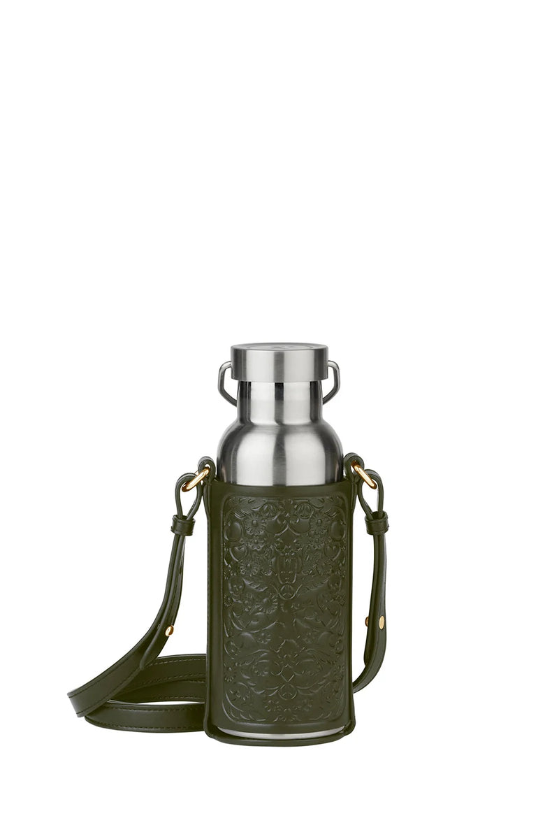 KAREN WALKER FILIGREE BOTTLE HOLDER & BOTTLE