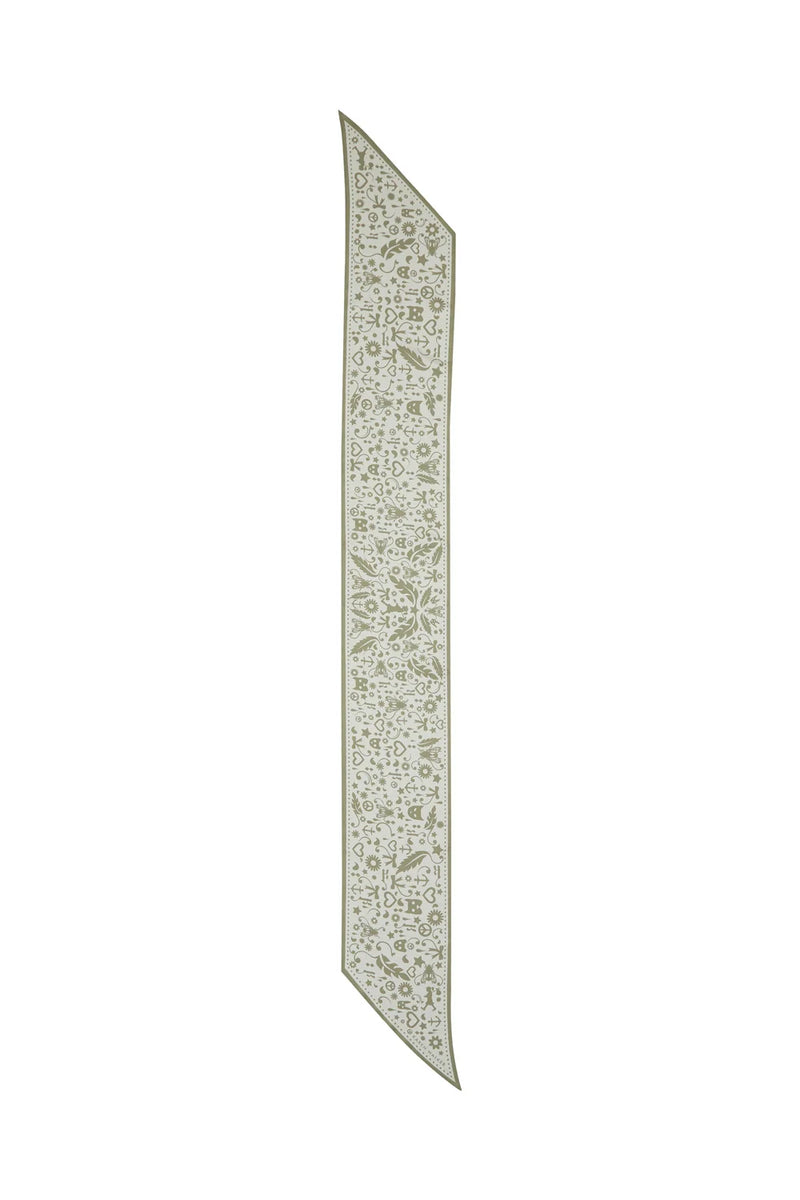 KAREN WALKER FILIGREE SASH SCARF