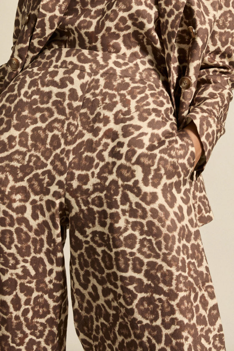 ZOE KRATZMANN GESTURE PANT-OCELOT