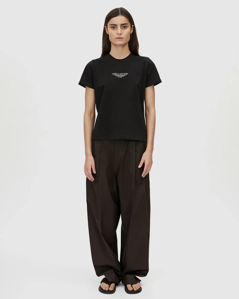 CAMILLA & MARC JANICE NEAT FIT LOGO TEE