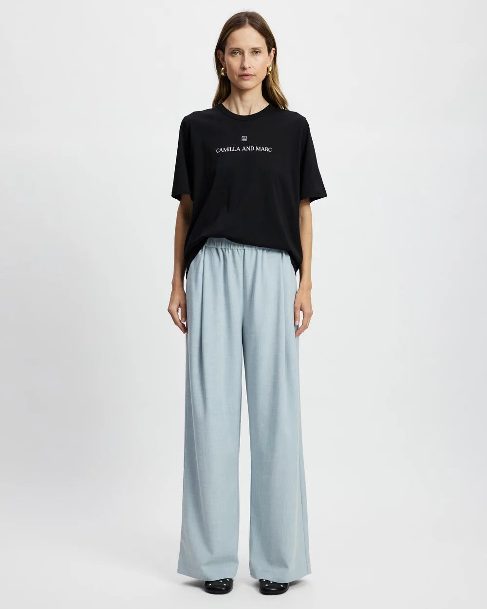 CAMILLA & MARC GRAYSON TEE-BLACK