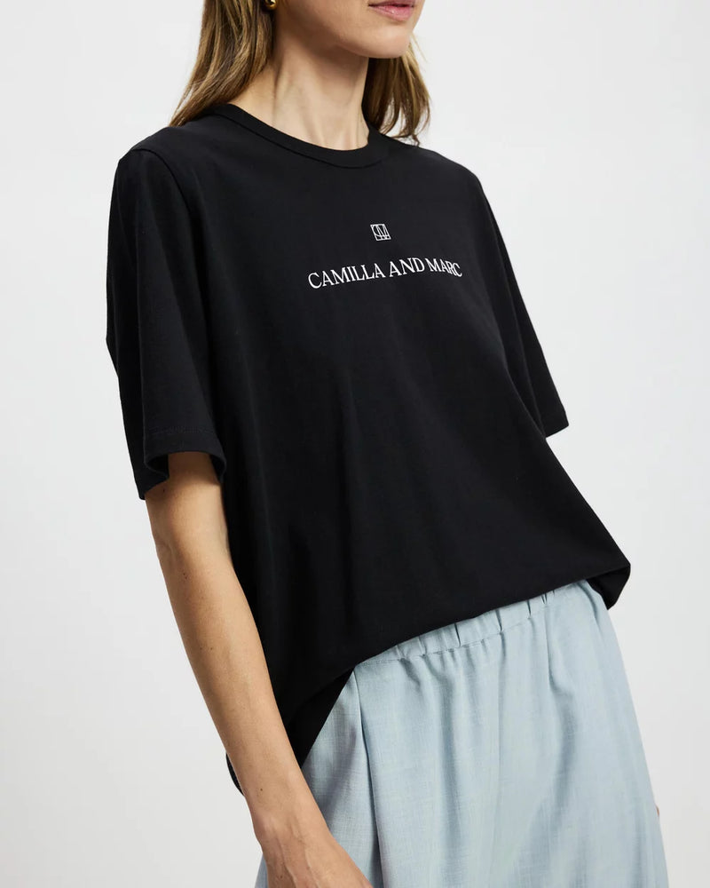 CAMILLA & MARC GRAYSON TEE-BLACK