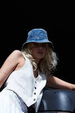 LOLLYS LAUNDRY WILLOW BUCKET HAT-WASHED DENIM