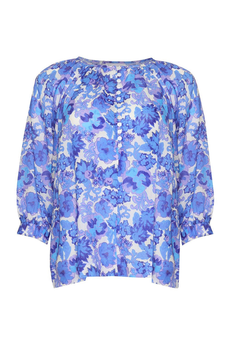 ZOE KRATZMANN IMBUE TOP-PACIFIC FLORAL