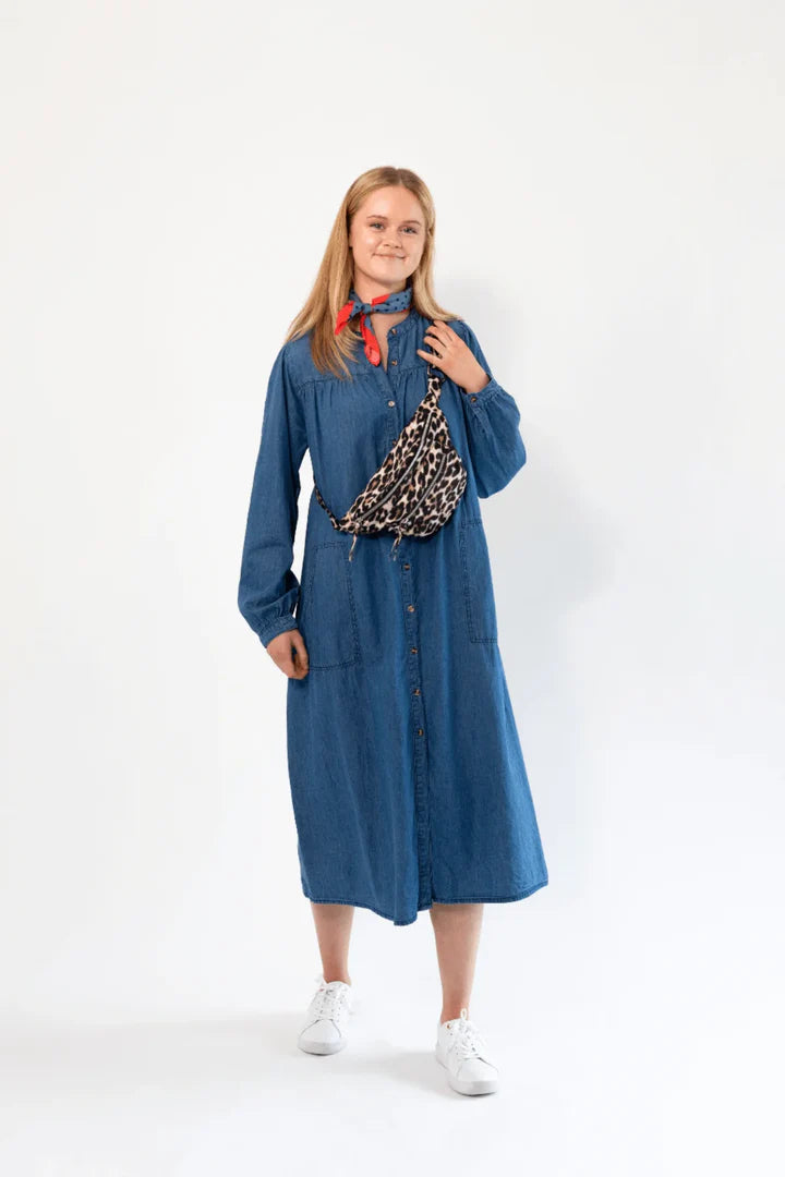 LOLLYS LAUNDRY HOLLY BELT BAG-LEOPARD PRINT