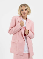 FEDERATION EASY BLAZER-PINK