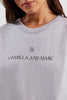 CAMILLA & MARC GRAYSON TEE-GREY