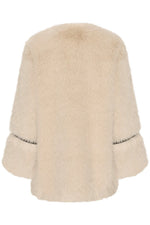 KAREN BY SIMONSEN PEARLY FUR COAT