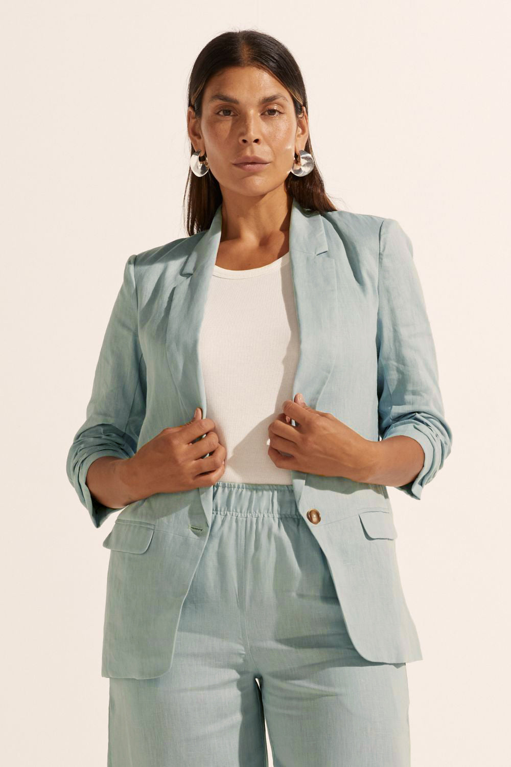 ZOE KRATZMANN PREVAIL JACKET-AQUAMARINE