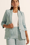 ZOE KRATZMANN PREVAIL JACKET-AQUAMARINE