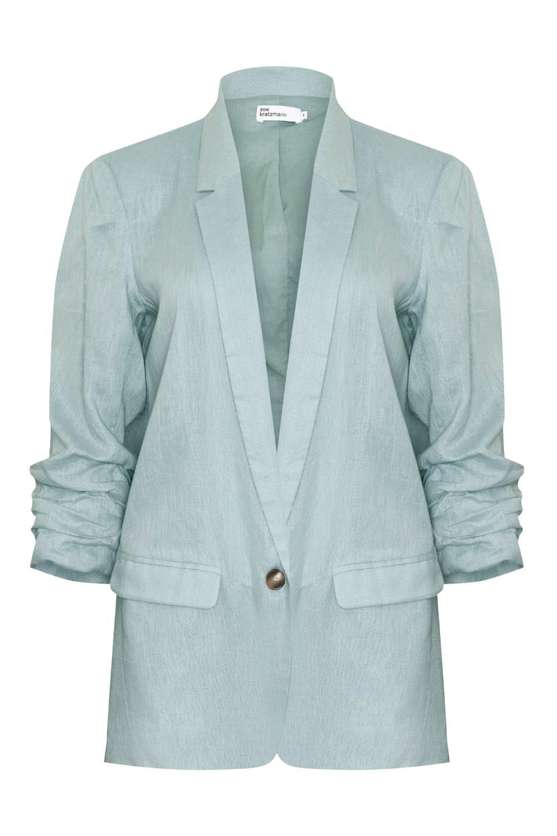 ZOE KRATZMANN PREVAIL JACKET-AQUAMARINE