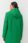 SYLVESTER QUILTED PARKA-GREEN