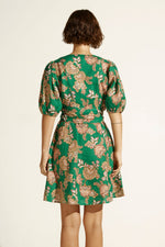 ZOE KRATZMANN QUOTA DRESS-PALM GREEN