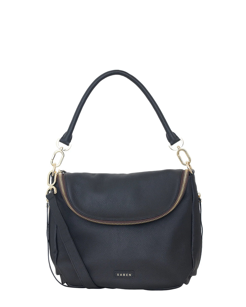 SABEN FRANKIE SHOULDER BAG-BLACK