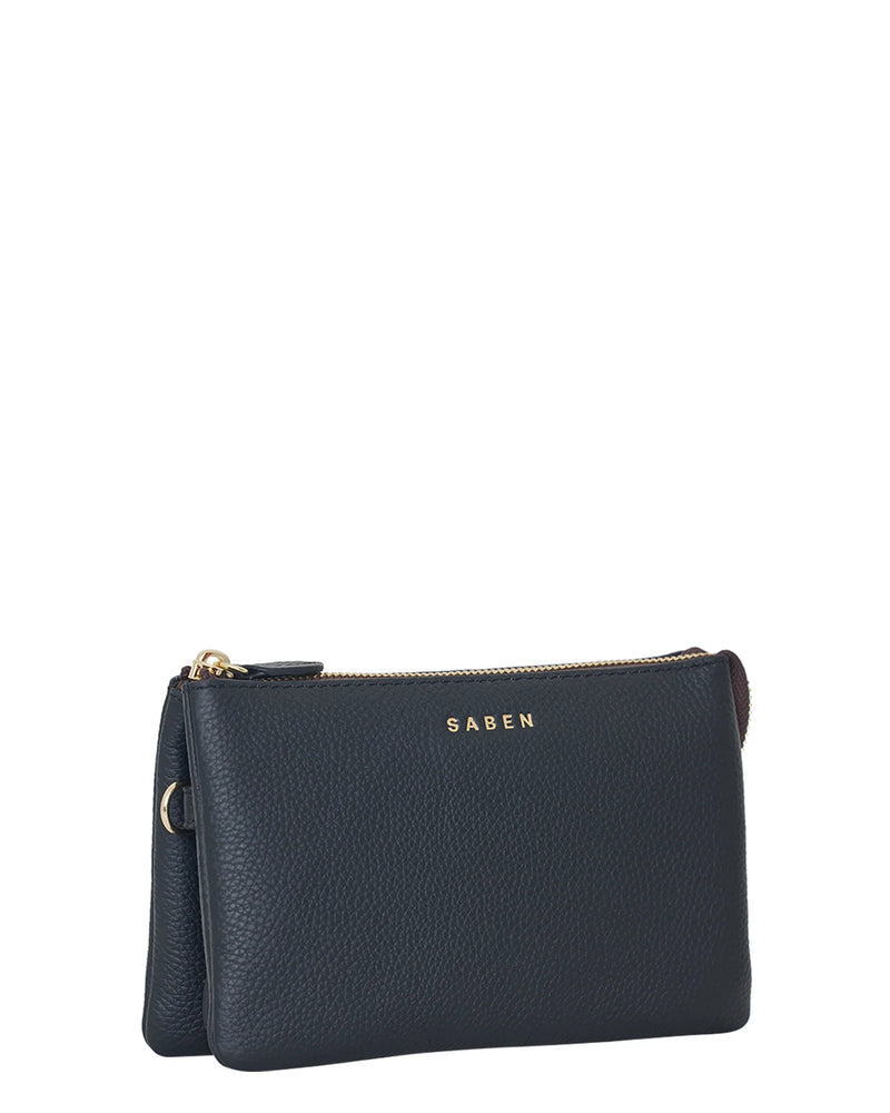 SABEN TILLY CROSSBODY WALLET-BLACK