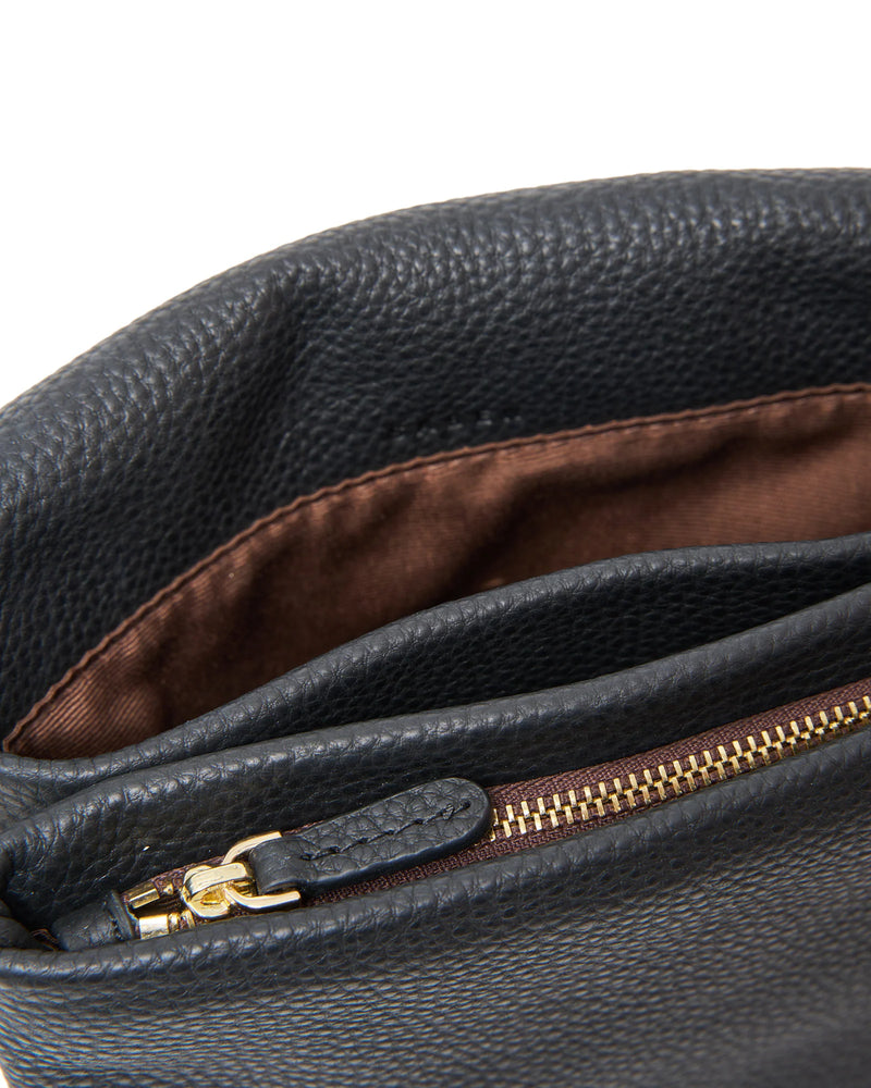 SABEN FOX CROSSBODY BAG-BLACK BUBBLE