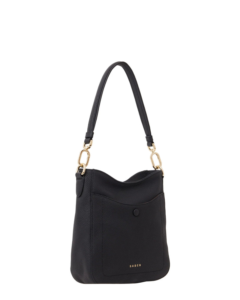 SABEN ROSIE SHOULDER BAG-BLACK