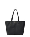 SABEN TILBURY SHOULDER BAG-BLACK&BRONZE FOIL