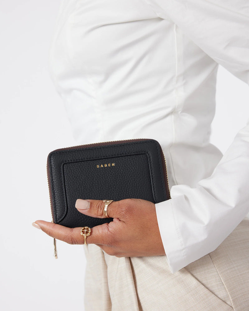 SABEN LANDRY WALLET-BLACK