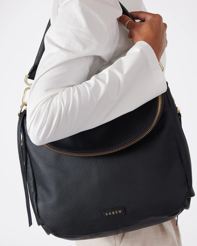 SABEN FRANKIE SHOULDER BAG-BLACK