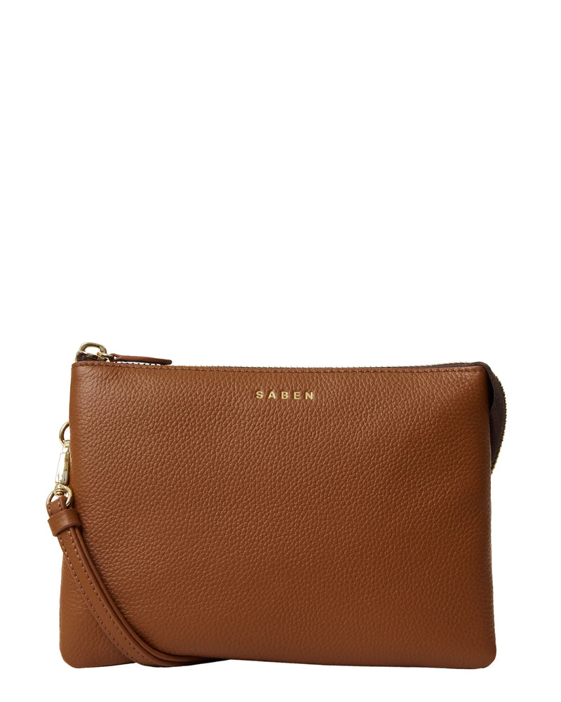 SABEN TILLY'S BIG SIS CROSSBODY-TAN