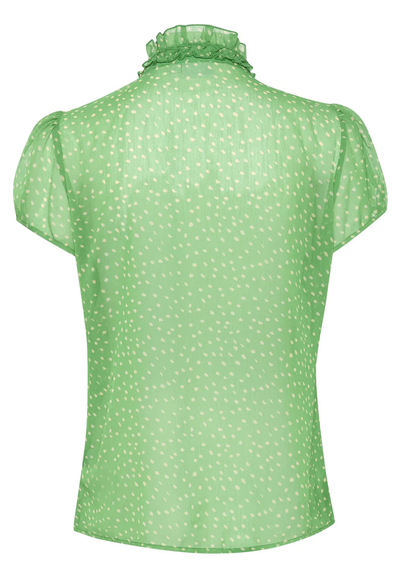 SAINT TROPEZ LIJA TOP-JELLY BEAN DOT