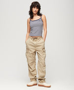 SUPERDRY LOW RISE PARA CARGO PANT-STONEWASH