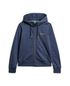 SUPERDRY ESSENTIAL LOGO ZIPHOOD UB-NAVY