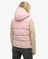 SUPERDRY EVEREST HOODED PUFFER GILET-PINK