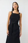 SYLVESTER UTILITY DRESS SS24-BLACK