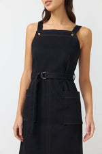 SYLVESTER UTILITY DRESS SS24-BLACK