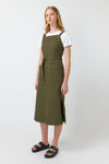 SYLVESTER UTILITY DRESS SS24-OLIVE