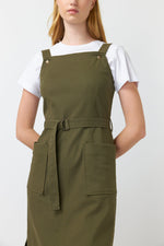 SYLVESTER UTILITY DRESS SS24-OLIVE