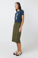 SYLVESTER UTILITY SKIRT SS24-OLIVE