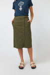 SYLVESTER UTILITY SKIRT SS24-OLIVE