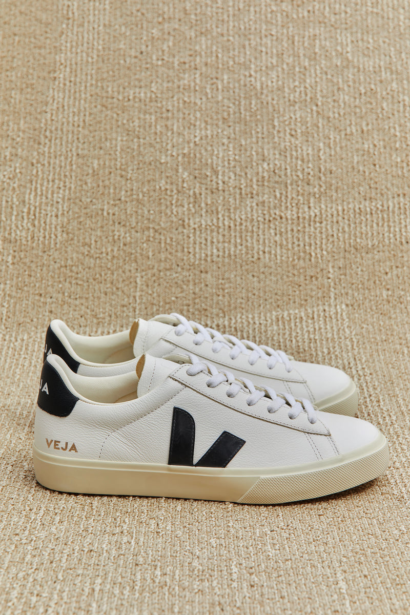 VEJA CAMPO EXTRA-WHITE_BLACK SNEAKER