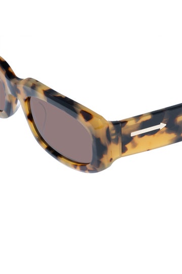 KAREN WALKER EYEWEAR-CRAZY TORT