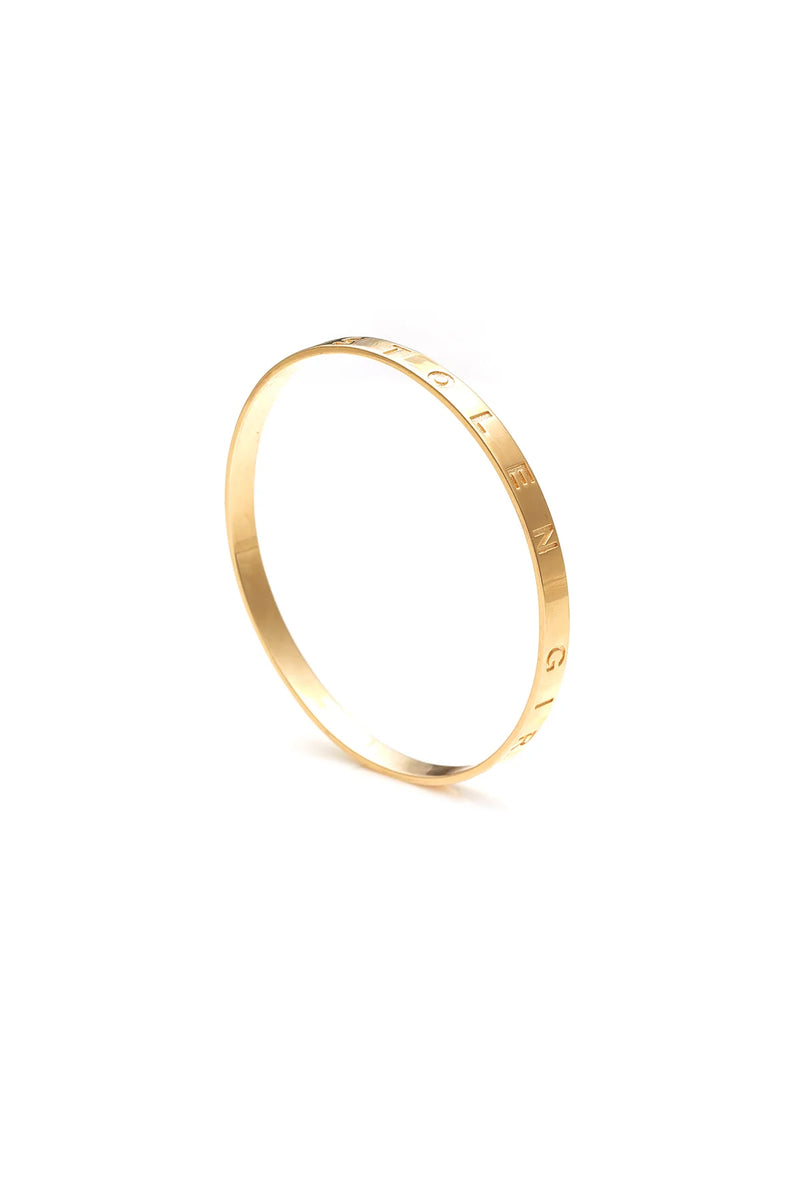 STOLEN GOLD BANGLE