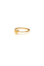 STOLEN BABY HEART GOLD RING