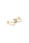 STOLEN STAR ANCHOR SLEEPER-GOLD PLATED