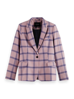 MAISON HOUNDSTOOTH CHECKED CLASSIC JACKET