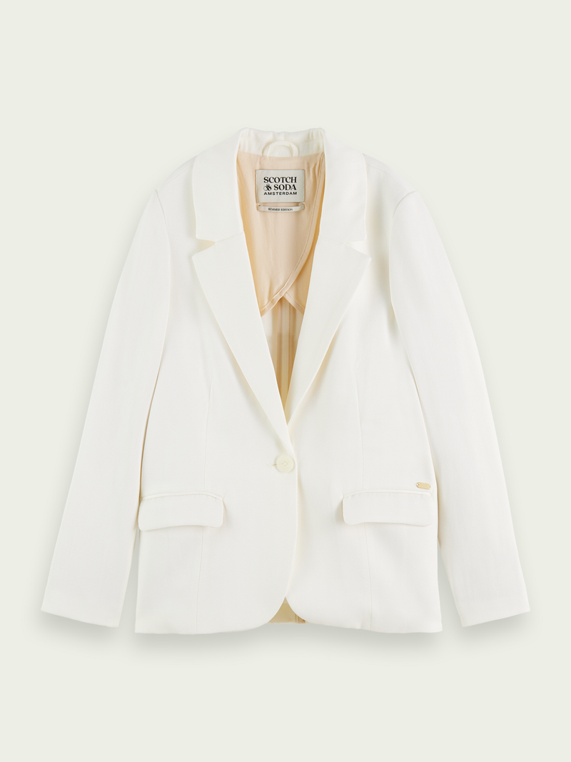 MAISON SINGLE BREASTED TAILORED BLAZER SS22'