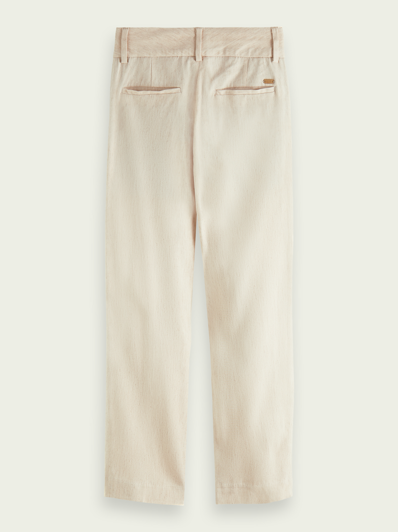 MAISON TAILORED HIGH RISE TROUSER